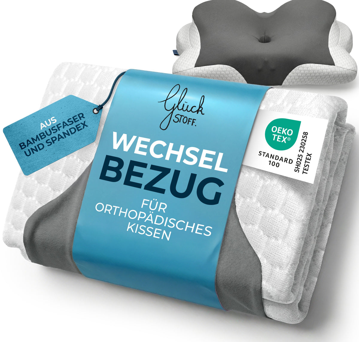 Kissenbezug (Allrounder) – Grau